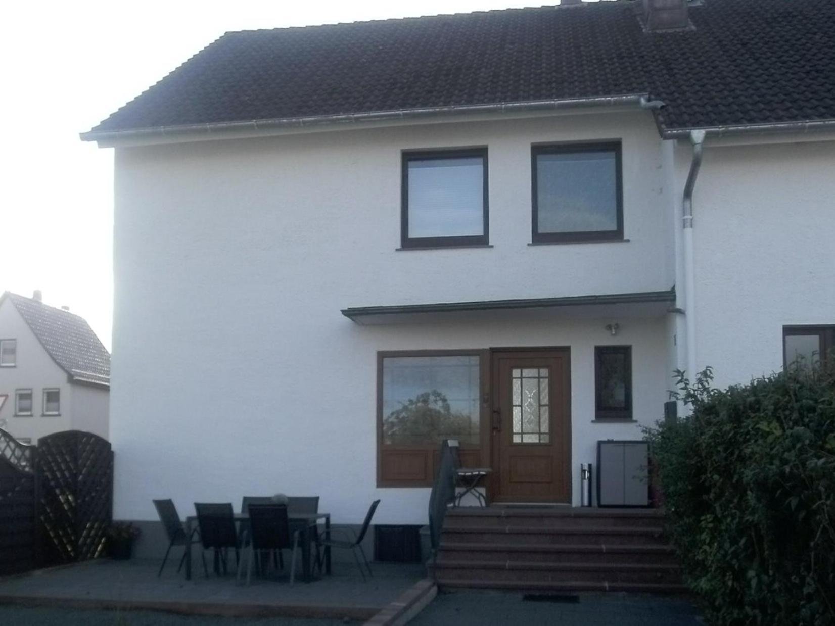 Ferienwohnung Am Weserbergland Sandsteinweg Arholzen Exterior foto